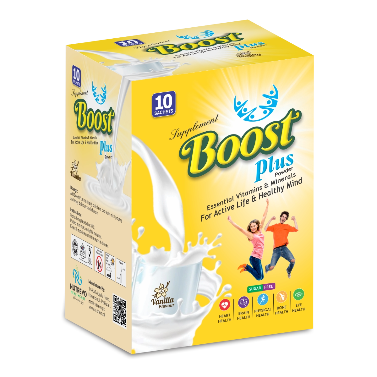 Boost Plus Sachet - Vanilla